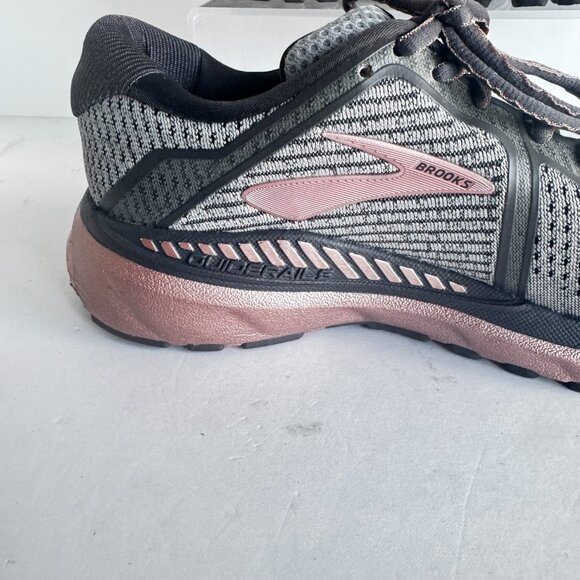 Brooks Adrenaline GTS 20 Womens Running Shoes Sz 10-B Gray Pink Cushion Support - Picture 5 of 15